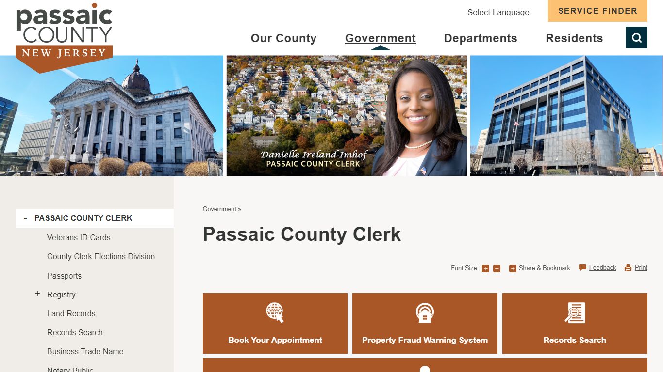 Passaic County Clerk | Passaic County, NJ